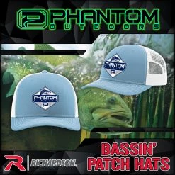 Richardson HATS Phantom Fishing "Bassin'' Patch Hat