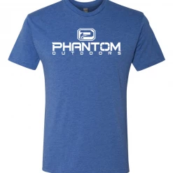 Phantom Outdoors MENS Fish Freedom T Shirt (Short Sleeve Tri-Blend)