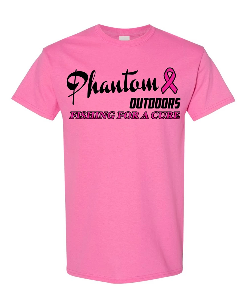 Phantom Outdoors Phantom "Fishing For A Cure" Tee 4 Phantom Outdoors Phantom "Fishing For A Cure" Tee