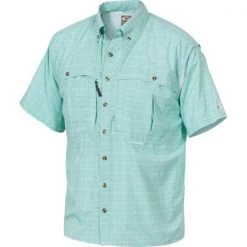 Anglers Drake Short Sleeve Wingshooter Plaid Sun Shirt 8 Anglers Drake Short Sleeve Wingshooter Plaid Sun Shirt