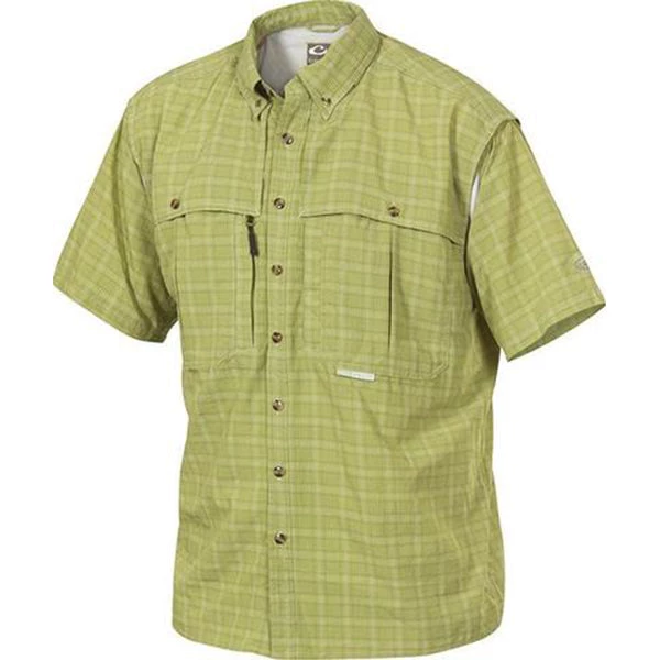 Anglers Drake Short Sleeve Wingshooter Plaid Sun Shirt 5 Anglers Drake Short Sleeve Wingshooter Plaid Sun Shirt