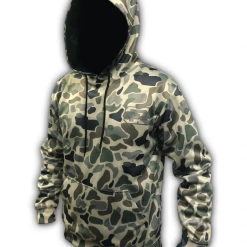 Aneemson Phantom Outdoors Old School Camo Performance Hoodies