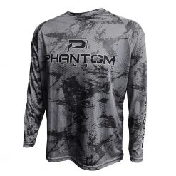 Phantom Outdoors Phantom Camo Performance Fishing Shirt MENS