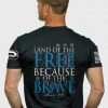Nineline PHANTOM OUTDOORS/NINE LINE T-SHIRT - "Because Of The Brave" HERO SERIES 1 Nineline PHANTOM OUTDOORS/NINE LINE T-SHIRT - "Because Of The Brave" HERO SERIES
