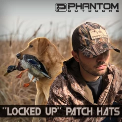 Richardson PHANTOM OUTDOORS "Locked Up" Patch HAT