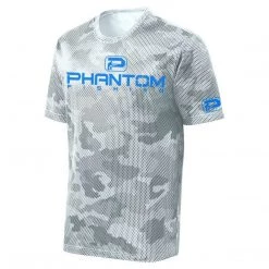 SANMAR MENS Phantom Fishing Digital Matrix Performance Shirt