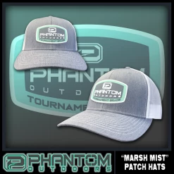 Richardson HATS Phantom Outdoors "Marsh Mist" Rubber Patch Hat