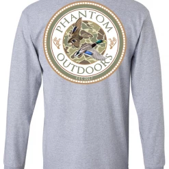 Phantom Outdoors "OG Flight" Long Sleeve Triblend