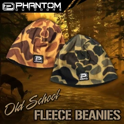 Phantom Outdoors Old School Fleece Beanies