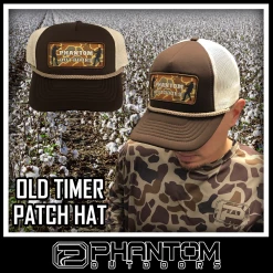 Richardson HATS Phantom Outdoors "Old Timer" Patch Hat