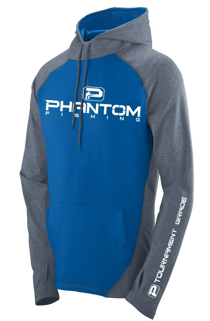 Carolina Made MENS Phantom Fishing Morning Fog Performance Hoodies 3 Carolina Made MENS Phantom Fishing Morning Fog Performance Hoodies