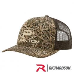 PHANTOM BLADES CAMO RICHARDSON STRUCTURED TRUCKER HATS