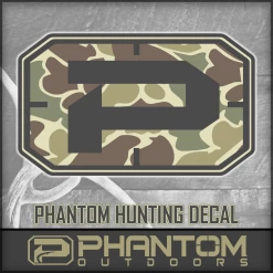 STICKER MULE Phantom Outdoors Camo Decal DECALS