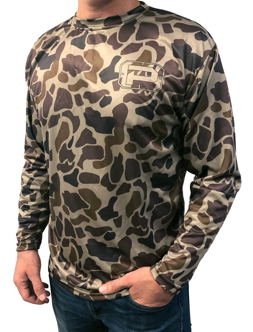 Aneemson Phantom Outdoors Old School Camo Performance Shirts 5 Aneemson Phantom Outdoors Old School Camo Performance Shirts