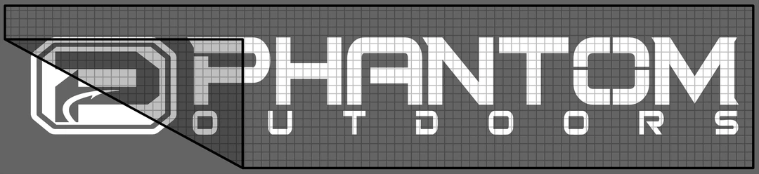 Phantom Outdoors Vinyl Decal 3 Phantom Outdoors Vinyl Decal