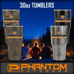 Accessories Phantom Outdoors 30oz Insulated Stainless Steel Tumblers