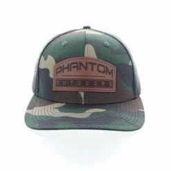 Outdoors Cap Phantom Outdoors Classic Leather Patch Hats