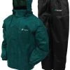 Frogg Toggs Rain Suit Dark Green/Black AS1310-109MD - MEDIUM Rain Gear