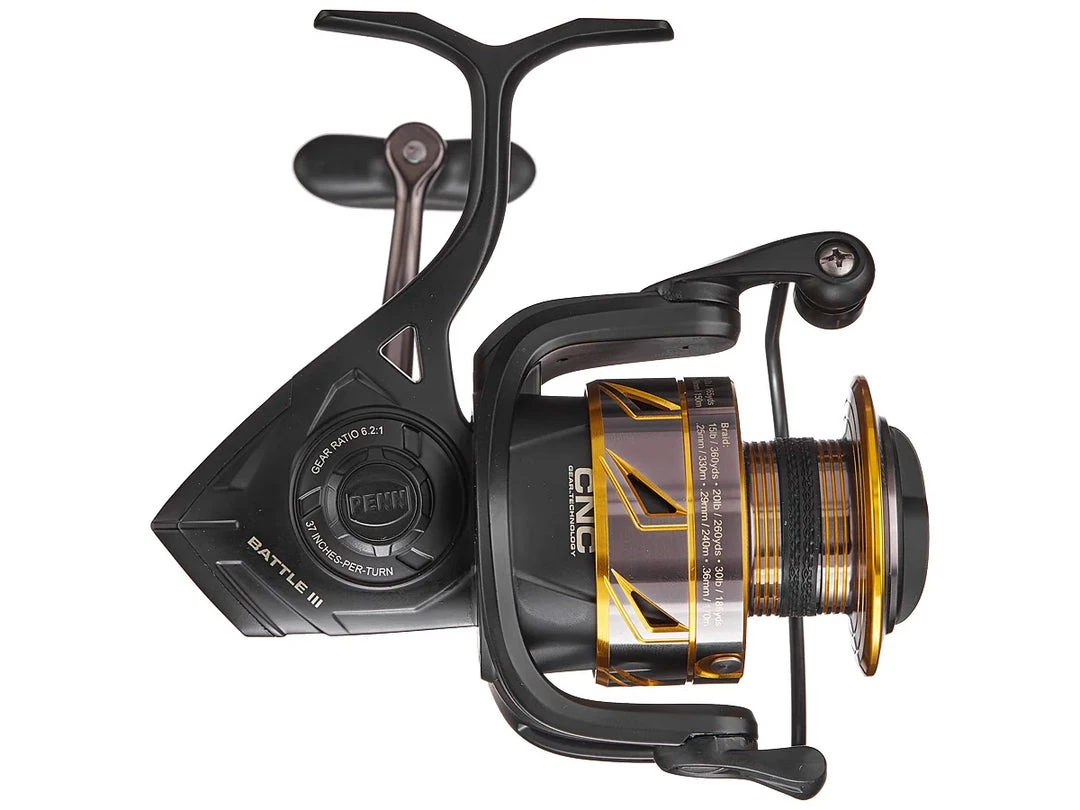 PFLUEGER Penn Battle III Spinning Reels 4 PFLUEGER Penn Battle III Spinning Reels