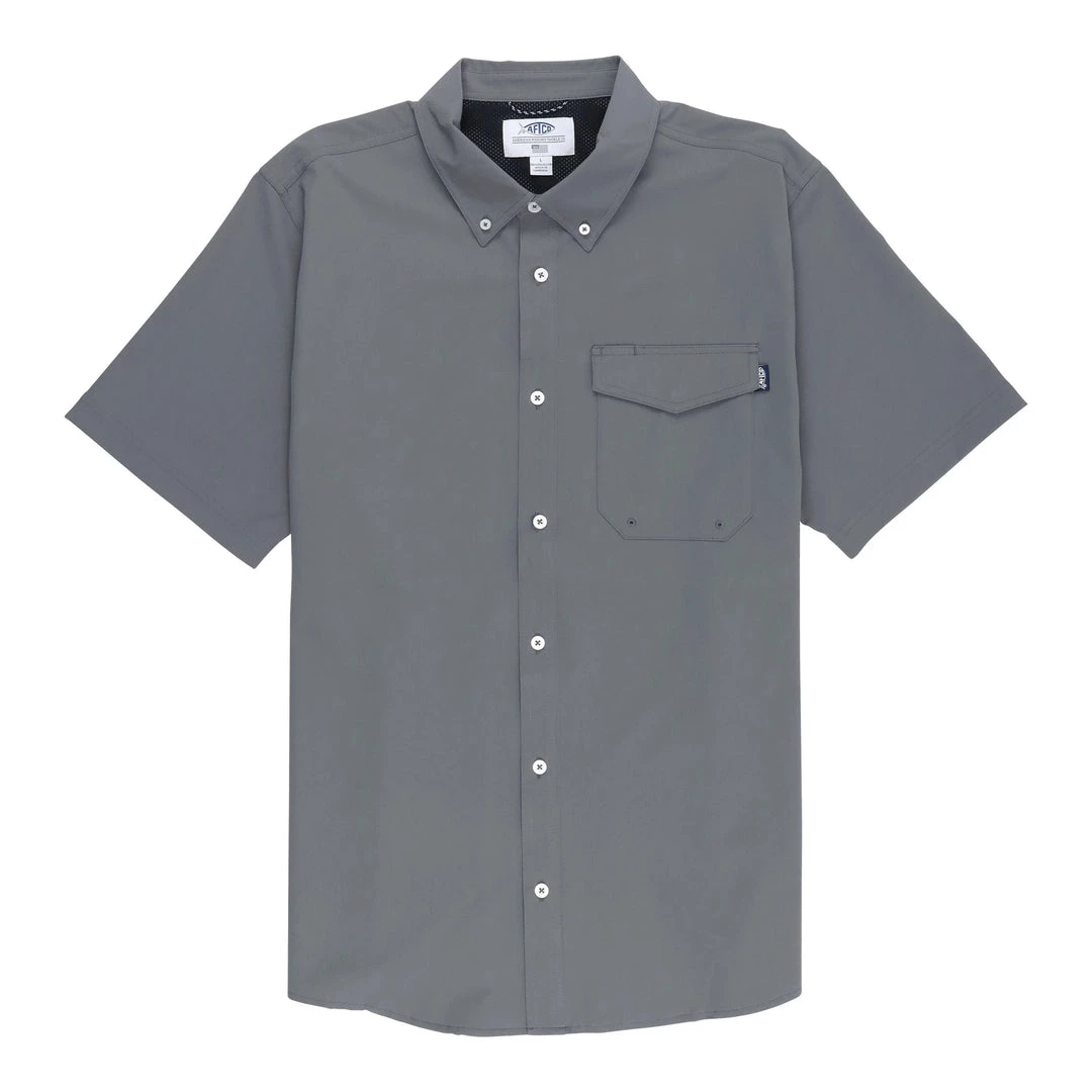 Aftco M45335 Ace SS Button Up Shirt 3 Aftco M45335 Ace SS Button Up Shirt