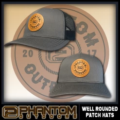 Richardson Phantom Outdoors "Well Rounded" Leather Patch Hat