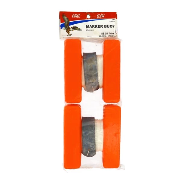EAGLE CLAW FISHING TACKLE CO. Eagle Claw Marker Buoy - 2 Pk. Fishing Accessories 4 EAGLE CLAW FISHING TACKLE CO. Eagle Claw Marker Buoy - 2 Pk. Fishing Accessories