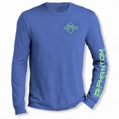 SANMAR Phantom Largemouth Tri-Blend Long-Sleeve Tees CLOSE OUT