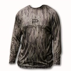 Phantom Outdoors Phantom KNOCKDOWN SERIES Camo Long-Sleeve Performance Shirt HUNTING