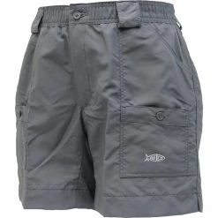 Aftco MO1 Original Fishing Shorts 6" Inseam Charcoal Other Brands