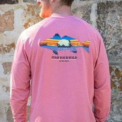 Burlebo Performance Sun Tee - Sunset Fish Other Brands