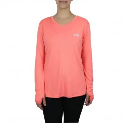 Aftco W61108 Women's Jigfish LS - Coral Other Brands