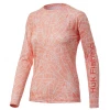 Other Brands Huk Womens Linear Leaf Shirts