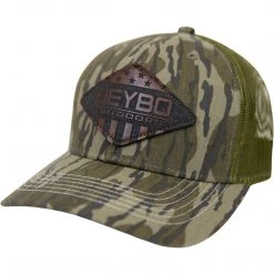 Heybo Merica Leather Patch Meshback Hat Other Brands