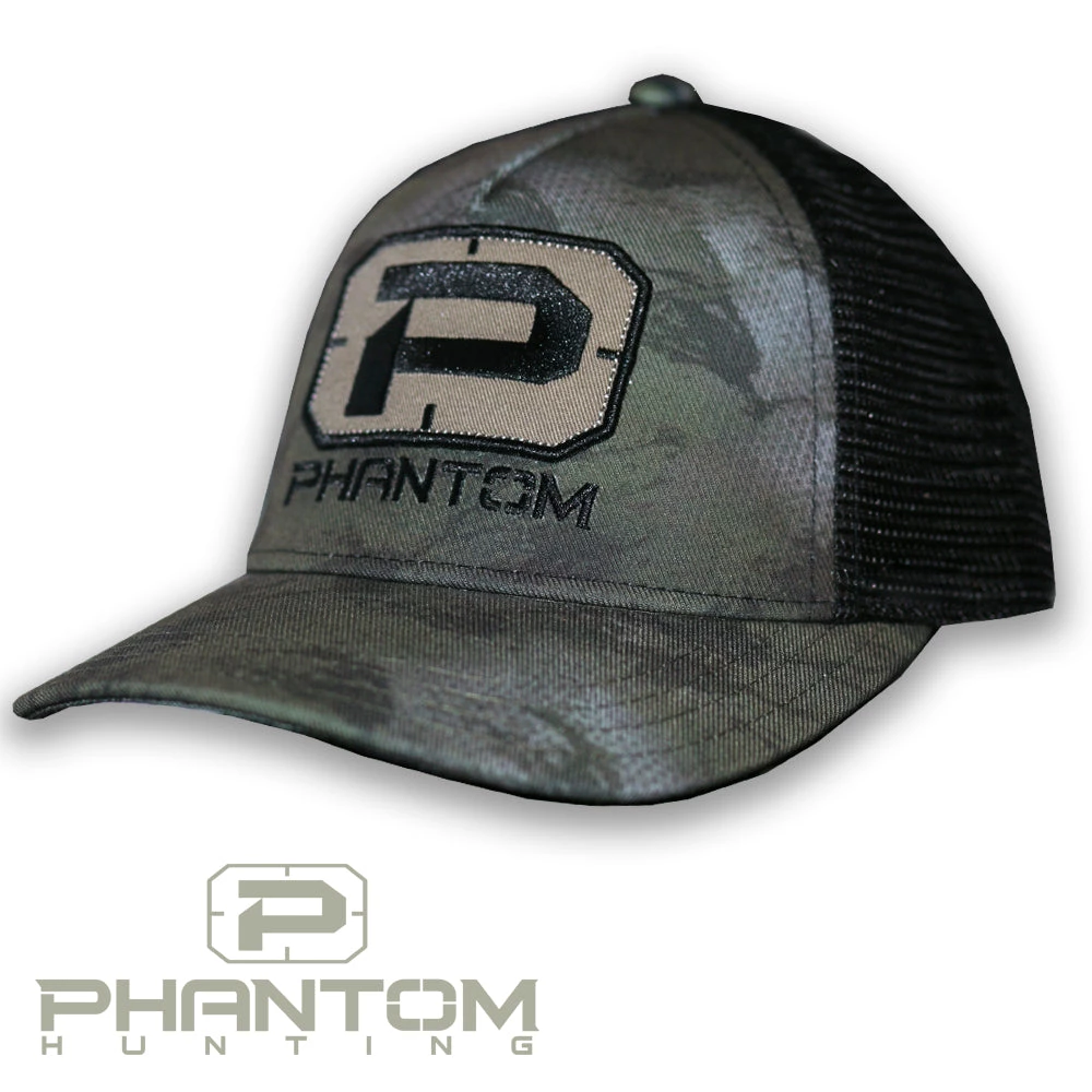 Phantom Outdoors Phantom EDGE SERIES Camo Unstructured Trucker Hat HUNTING 4 Phantom Outdoors Phantom EDGE SERIES Camo Unstructured Trucker Hat HUNTING