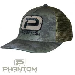 Phantom Outdoors HUNTING Phantom EDGE SERIES Camo Structured Trucker Hat