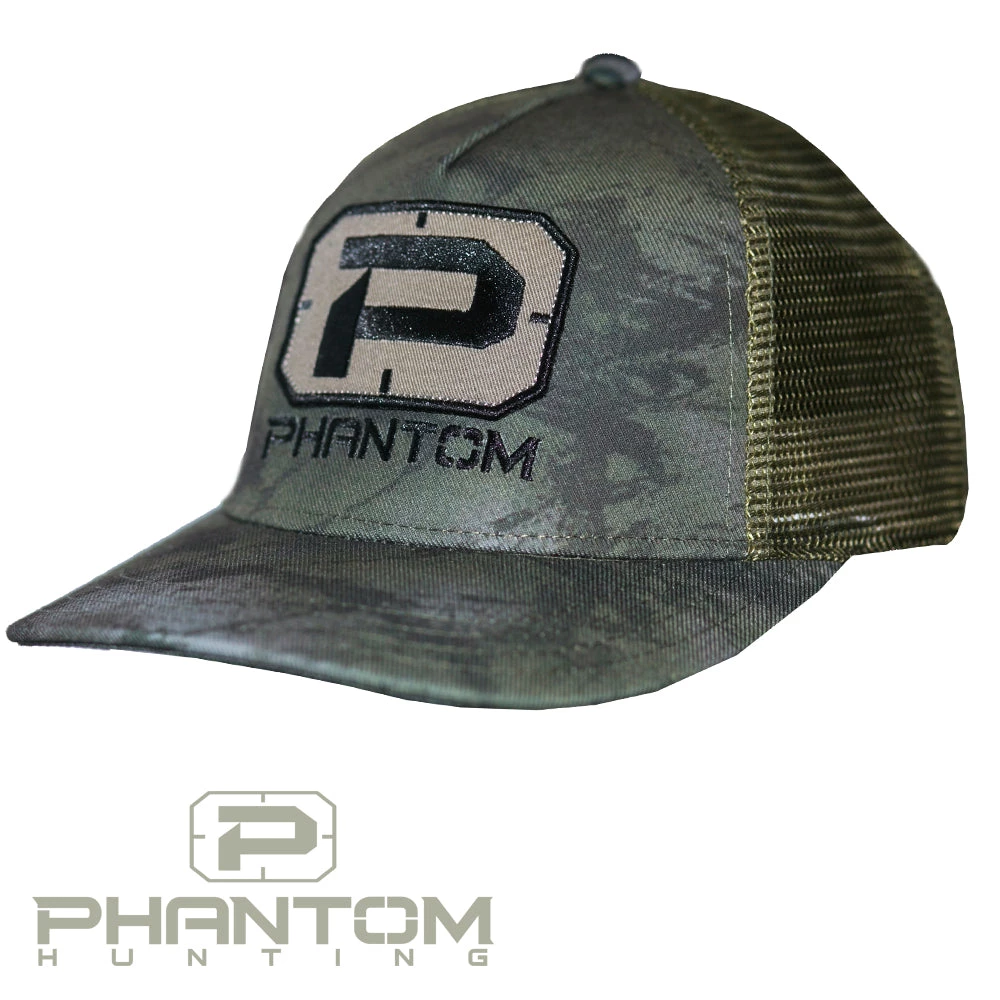 Phantom Outdoors Phantom EDGE SERIES Camo Unstructured Trucker Hat HUNTING 3 Phantom Outdoors Phantom EDGE SERIES Camo Unstructured Trucker Hat HUNTING