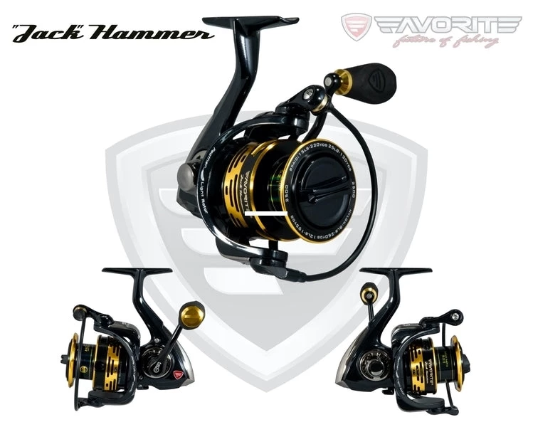 Favorite JHM2500 Jack Hammer Spinning Reel 3 Favorite JHM2500 Jack Hammer Spinning Reel