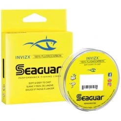 Fishing Line Seaguar InvizX 100% Fluorocarbon Line 200yd