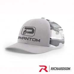 PHANTOM GREY CAMO MESH RICHARDSON STRUCTURED HAT