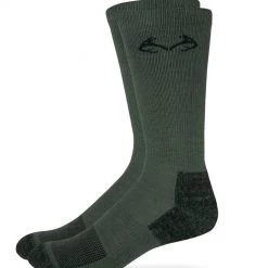 Big Rock Realtree Men's Insect Shield Ultra-Dri Crew Socks - 1 Pair