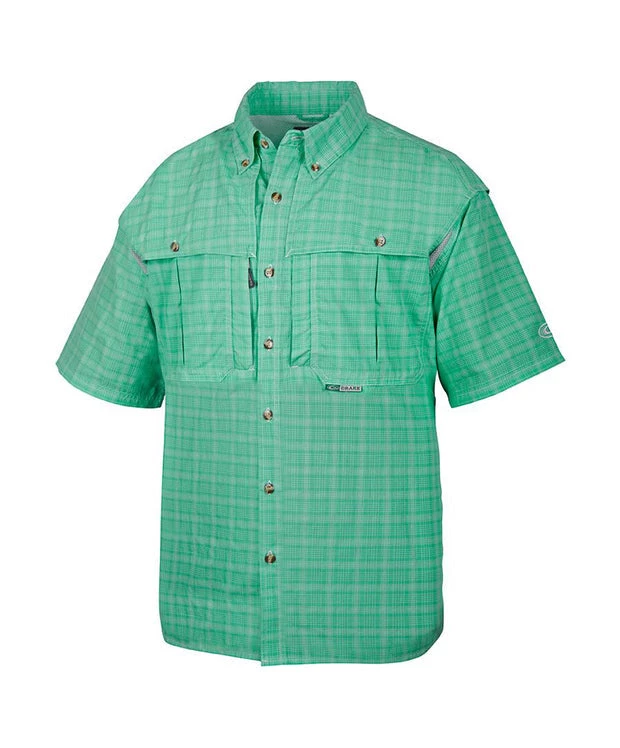 Anglers Drake Short Sleeve Wingshooter Plaid Sun Shirt 6 Anglers Drake Short Sleeve Wingshooter Plaid Sun Shirt