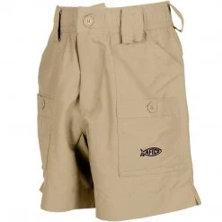 Other Brands Aftco B01 Original Fishing Shorts Youth Khaki