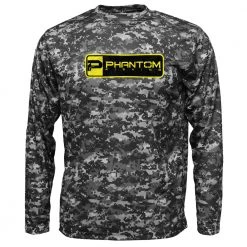 BAW YOUTH DIGITAL CAMO LONG SLEEVE PERFORMANCE SHIRTS