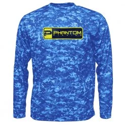 BAW YOUTH DIGITAL CAMO LONG SLEEVE PERFORMANCE SHIRTS